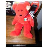 TY BEANIE BABY MEXICAN FLAG ON CHEST