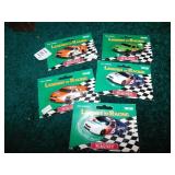 5 CAR MAGNETS NASCAR LEGENDS OF RACING