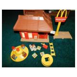 MCDONALDS PLAY SET MISSING PIECES