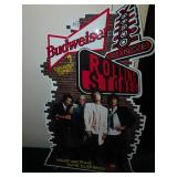 ROLLING STONES BUDWEISER SIGN