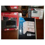 KEY HOOK BOX, THERMOSTAT, COKA-COLA GLASS,