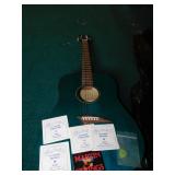PLAYMATE NEW ACOUSTIC GUITAR WITH BAG AND EXTRA