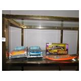 2 CHEVY CLASSIC CARDBOARD CRUISER MODELS, SOUND