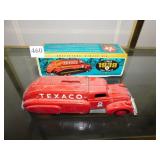 TEXACO 1939 LOCKING DODGE COIN BANK WITH KEY,