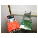 69 CHARGER GREEN DIE CAST DETAILED, OTHER RED DIE