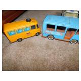 DAMAGED STEEL VINTAGE RAGGEDY ANNE AND ANDY VAN