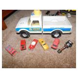 NAPA METAL TRUCK MODEL, 6 TOY CARS VARIOUS MODELS