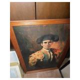 OIL ON CANVAS PAINTING OF SPANISH LOOKING GENERAL