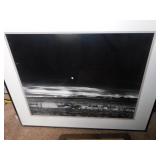 ANSEL ADAMS PRINT, SEAGRAMS WALL DECO