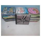 GROUP OF CDS INCLUDING REM, BOB MARLEY, AND JIMMY