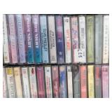 GROUP OF CASSETTE TAPES INCLUDING ELVIS, NEIL