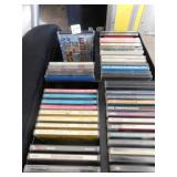 SOFT BLACK CASE OF CDS, INCLUDES BEACH BOYS,