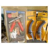 NEW JUMPER CABLE CLAMPS, OIL SPOUTS 5, 5 WATER