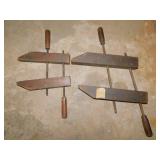 TWO WOODEN CARPENTER PLANES