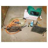 BLACK AND DECKER SCROLL SAW, SAFTEY GOGGLES,