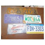 47-49 LICENSE PLATES, ANTIQUE LICENSE PLATE,ETC
