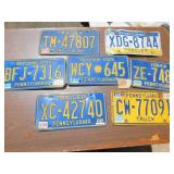 TRAILER LICENSE PLATES, TRUCK LICENSE PLATES