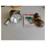 BIKE LIGHT, BALL HITCH, BATTERY DISCONNECT SWITCH