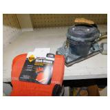 AIR SANDER, BALL HITCH, LEATH SPLIT WORK GLOVES