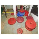 WEIGHTS, CURLING BAR