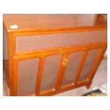 LARGE WOODEN SPEAKER PLUG IN 33H 37W 19D