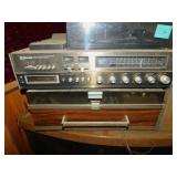 EMERSON 8 TRACK STERO RECORDER AND SPEAKERS AND