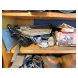 HEAT GUN, GRINDER, AUDIO WIRES