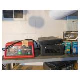 BATTERY CHARGER, LIGHTS