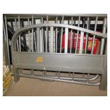 FUTON GRAY COMPLETE CLEAN NO MATTRESS