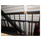 BLACK FUTON NO MATTRESS NEVER USED