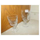 STEMWARE, ARCOROC FRANCE 8 TALL, 8 LOW ARCOROC