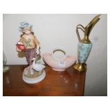 HOLLAND PITCHER, ANDREA BOY WITH GOOSE, PINK