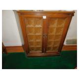 CONSOLE WALL CABINET 35" W X 12" D X 25" H