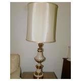 PAIR STIFFLE LAMPS 39" H
