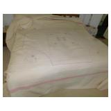 COTTON BLANKET, NEW PILLOW, TOWEL, KING QUILTED