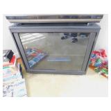 VHS TAPES INC. STEELERS & HITLER, TV CABINET