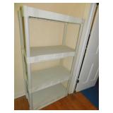 PLASTIC SHELF 31" W X 17" 57" H