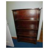 PINE BOOKCASE 30" W X 8" D X 48" H