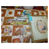 TAPE DISPENSER, WALL PAPER SUPPLIES, STEEL WOOL,