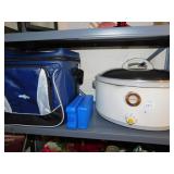 NESCO VINTAGE CROCK POT, COOLER