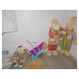 BUNNIES, TRAY, FIGURINES, BASKET