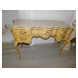 PROVINCIAL LIFT TOP VANITY, WITH TOP MIRROR, 4