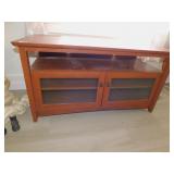 TV STAND 2 DOOR BASE, 46" W X 22" D X 24" H,