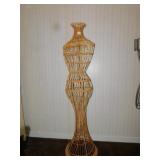60" DRESS FORM WICKER