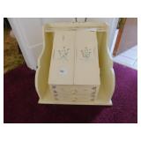 WOOD DESK ORGANIZER 14" W X 14" D X 12" H