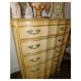 PROVINCIAL DRESSER 5 DRAWER GLASS PROTECTOR, 48"