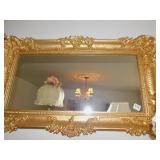 MIRROR PLASTIC MOLDED EDGE, 21" H X APPROX. 35" W