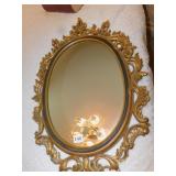 MIRROR PLASTIC MOLDED EDGE, 30" X 20.5"