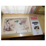 HANGING MAGNETIC BOARD, MAGIC MOVING SLIDERS