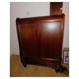 TWIN SLEIGH BED BOMBAY COLLECTION, SOME WEAR